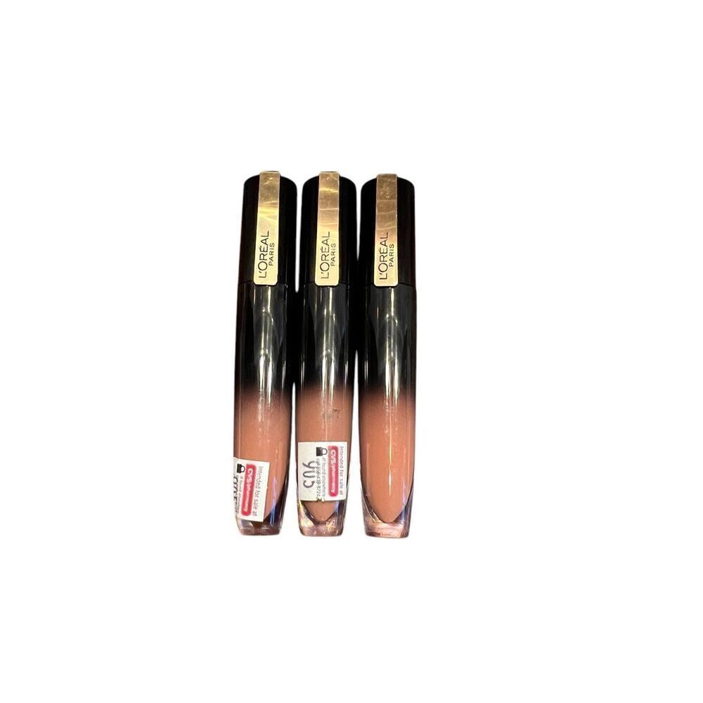 3 L'Oreal Paris Makeup Signature Shiny Lip color #301 Be determined lipstick